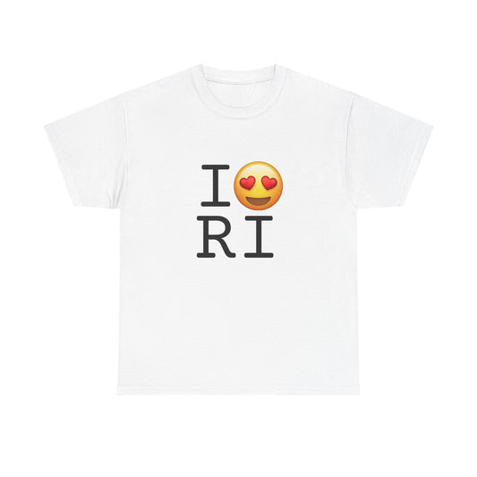 "I have Heart Eyes for Rhode Island" Tee