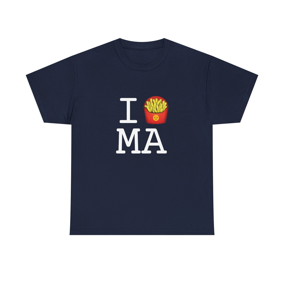"I French Fries Massachusetts" Tee