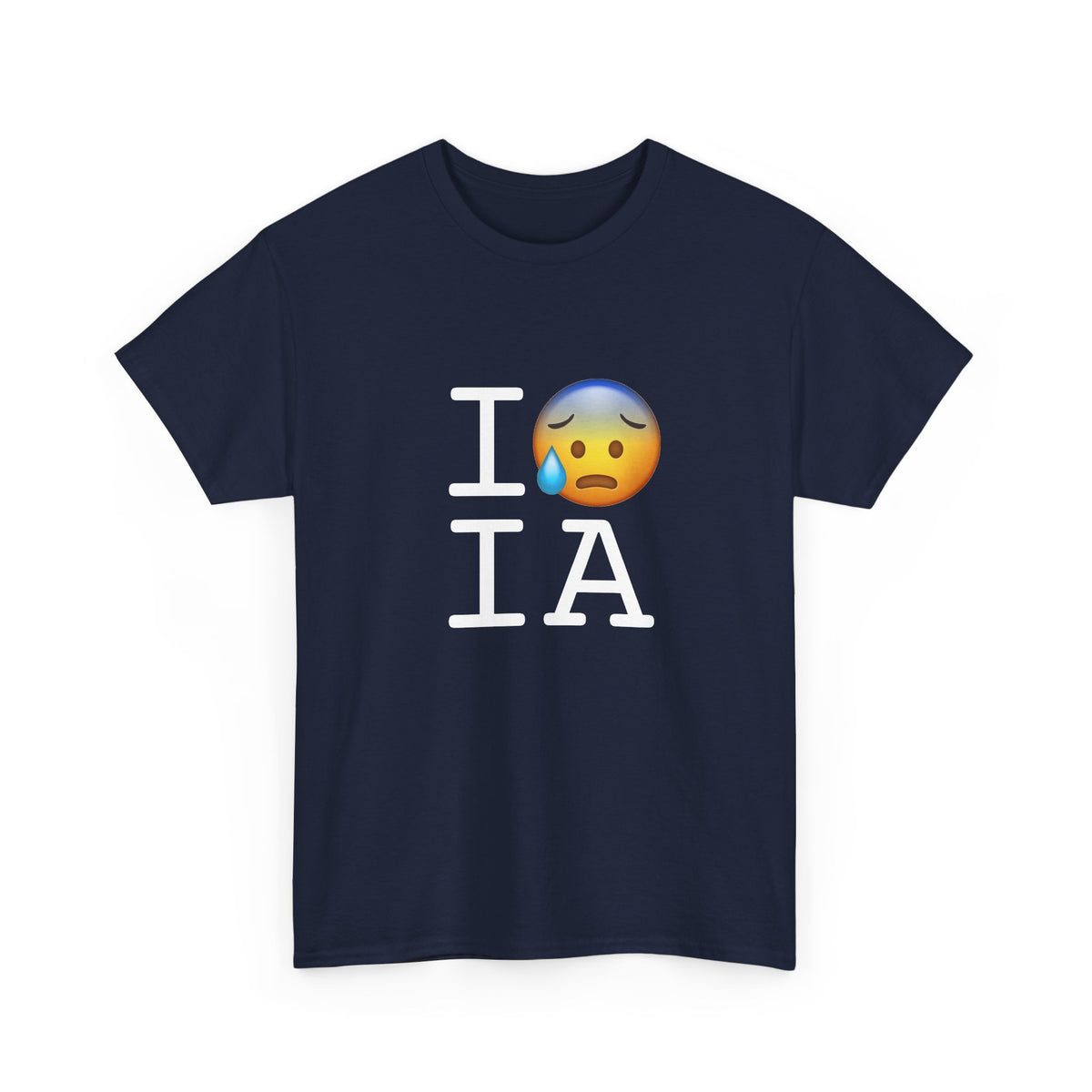 "I'm Anxiously Sweating in Iowa" Tee