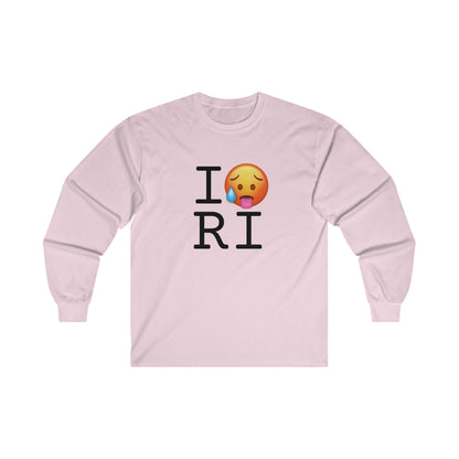 "I'm Hot in Rhode Island" Long Sleeve Shirt