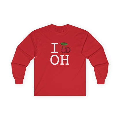 "I Cherry Ohio" Long Sleeve Shirt