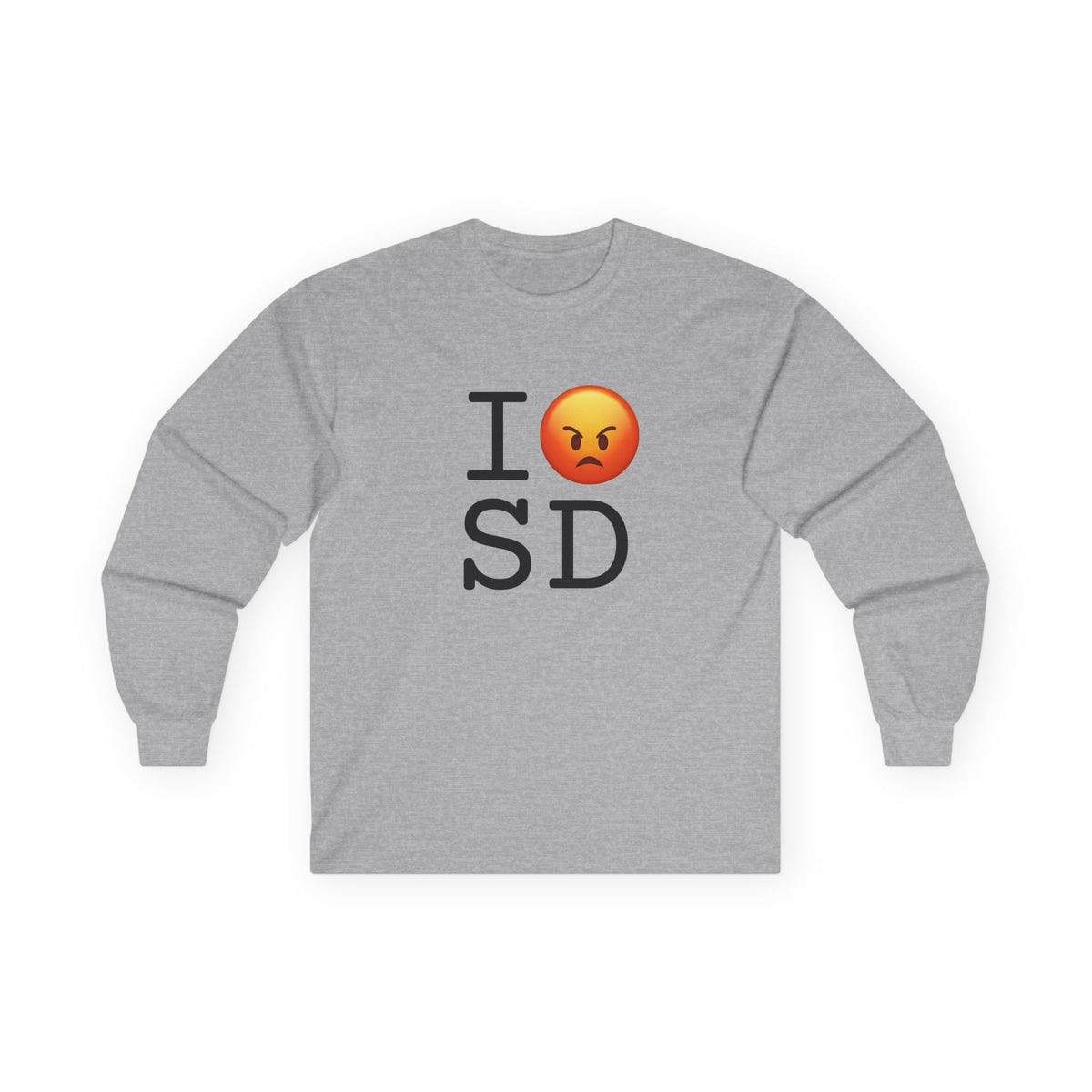 "I'm Angry about South Dakota" Long Sleeve Shirt