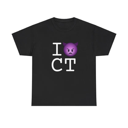 "I'm an Angry Devil about Connecticut" Tee