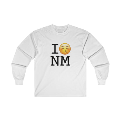 "I Kiss New Mexico" Long Sleeve Shirt