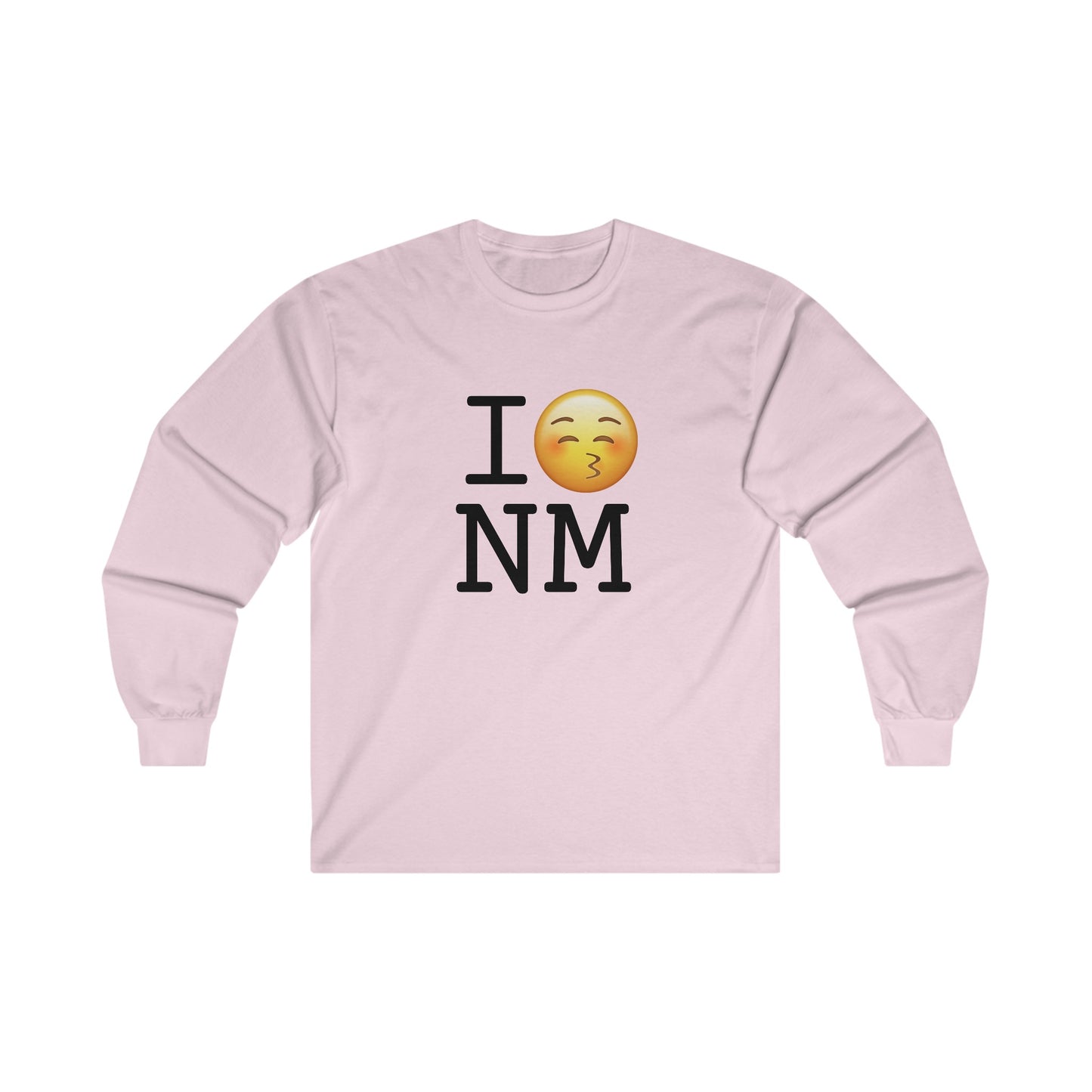 "I Kiss New Mexico" Long Sleeve Shirt