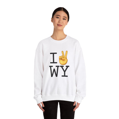 "I Show Peace to Wyoming" Sweatshirt