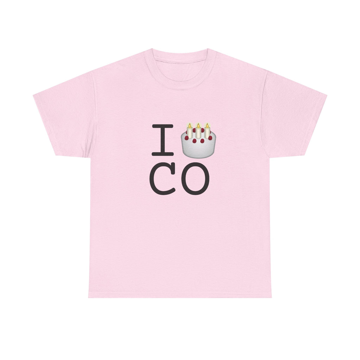 "I Birthday Cake Colorado" Tee