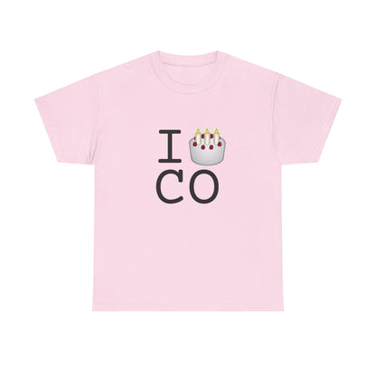 "I Birthday Cake Colorado" Tee