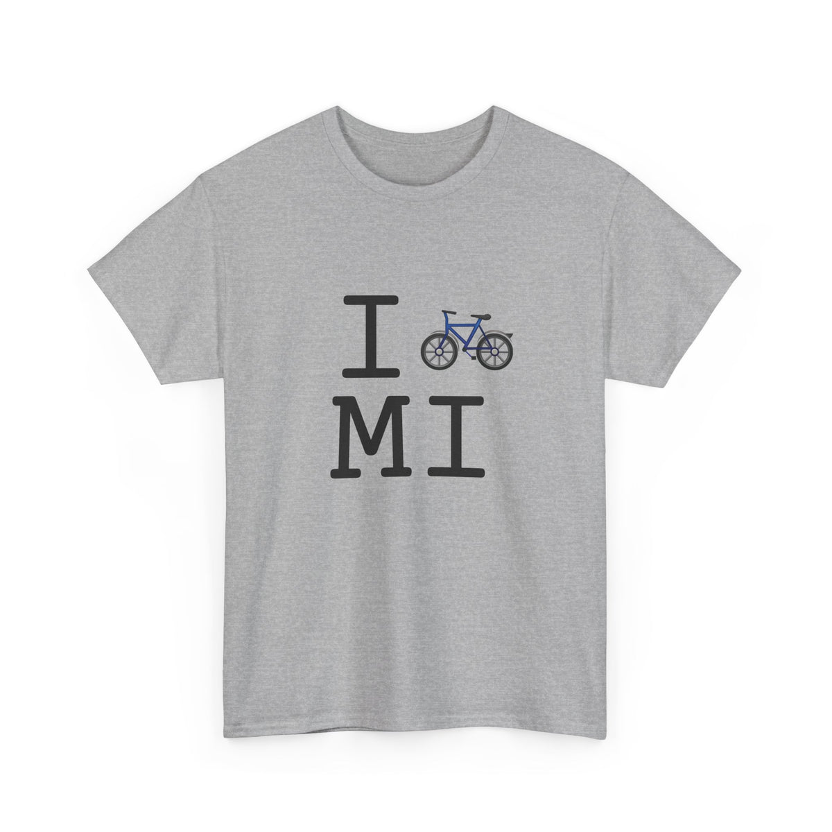 "I Bicycle Michigan" Tee