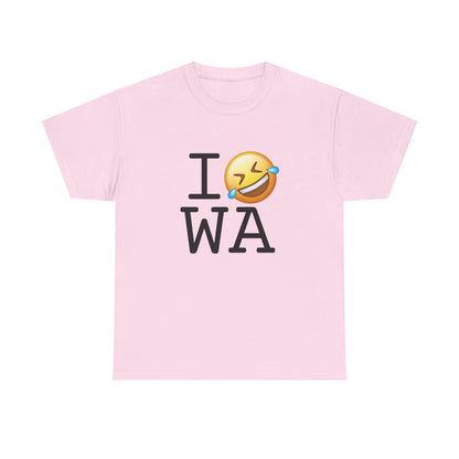 "I Laugh Hard (LMFAO) at Washington" Tee