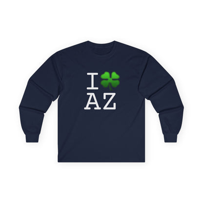 "I'm Lucky (Clover) in Arizona" Long Sleeve Shirt