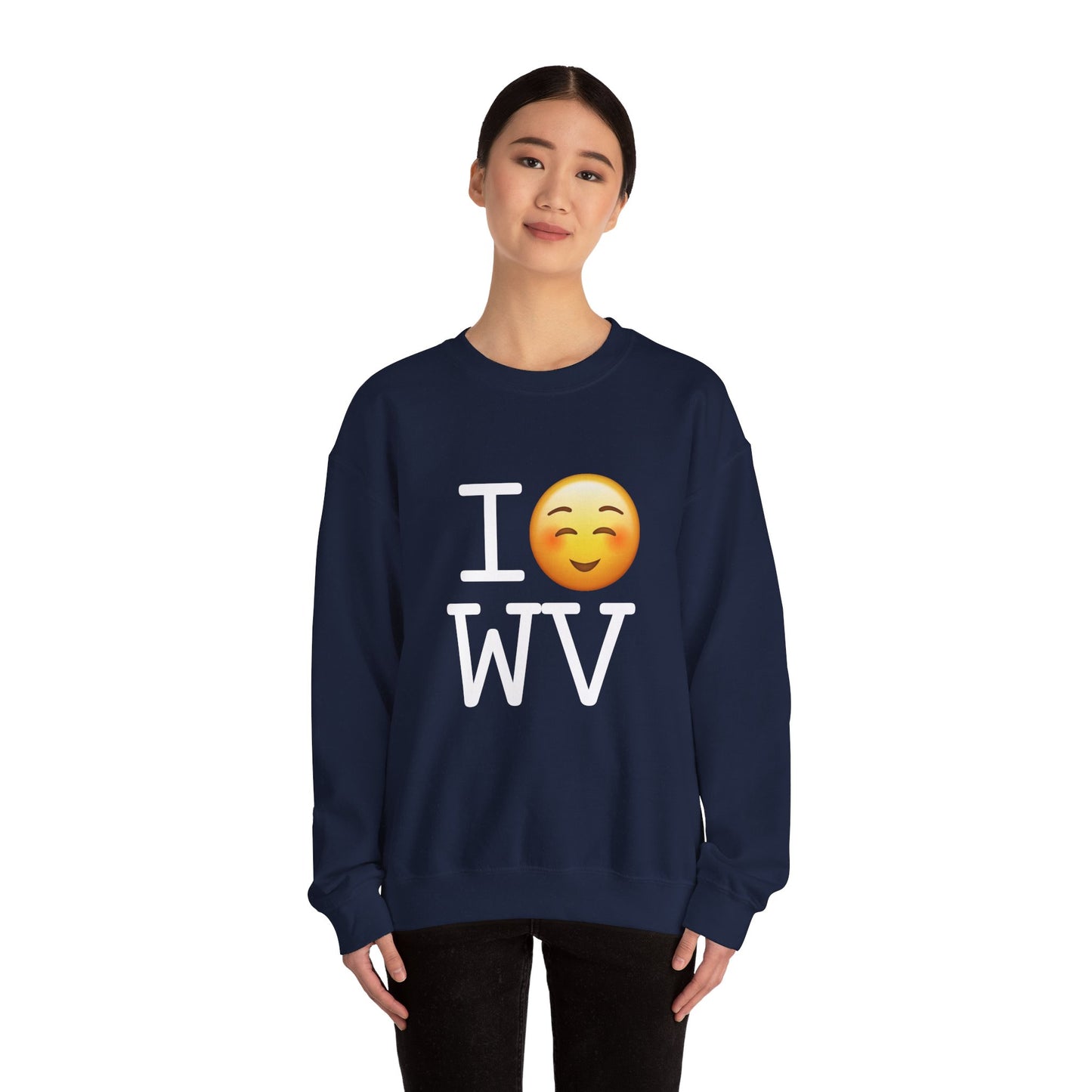 "I Blush at West Virginia" Sweatshirt