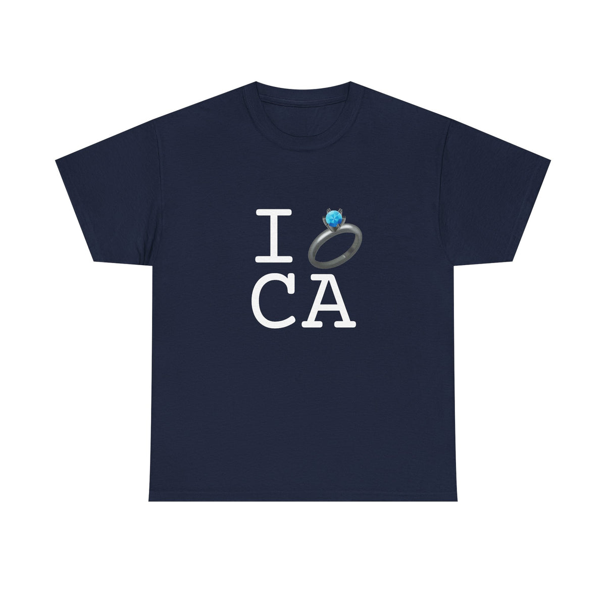 "I'm Married to (Diamond Ring) California" Tee