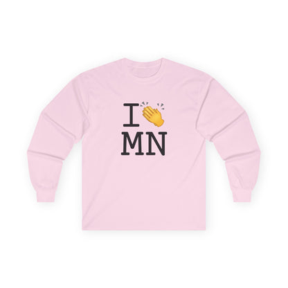 "I Applaud Minnesota" Long Sleeve Shirt