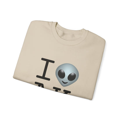 "I Feel Alien in Alaska" Sweatshirt