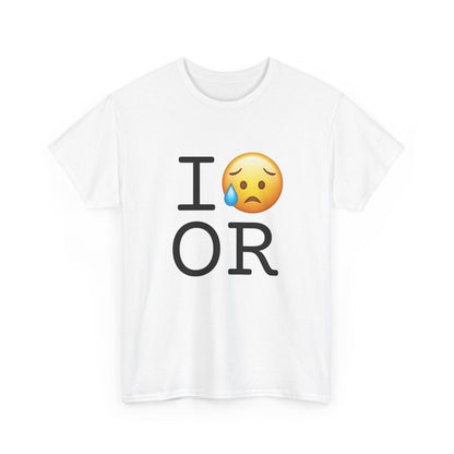 "I'm Sad About Oregon" Tee