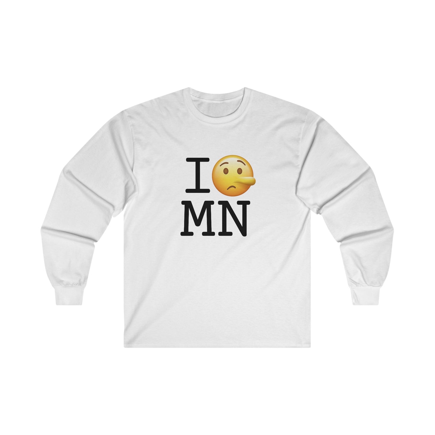 "I Lie about Minnesota" Long Sleeve Shirt