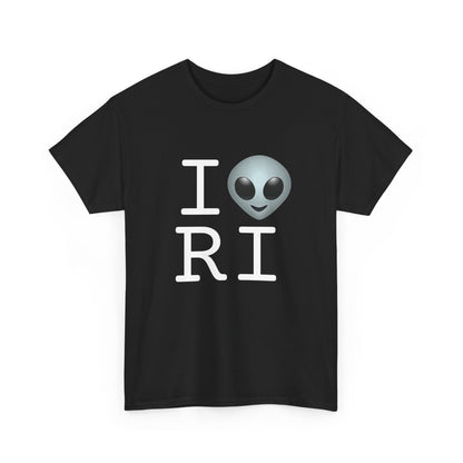 "I Feel Alien in Rhode Island" Tee