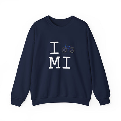 "I Bicycle Michigan" Sweatshirt