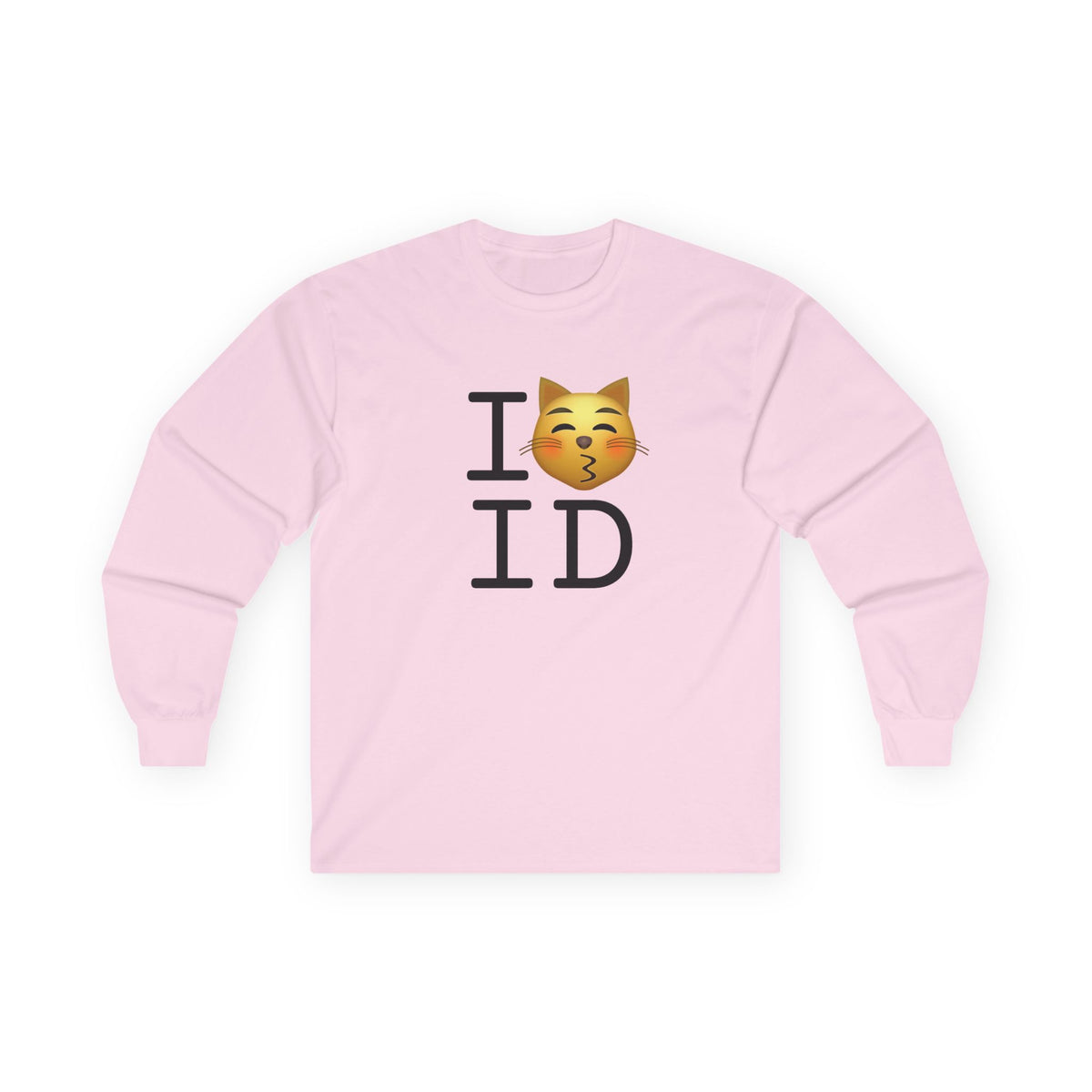 "I'm a Kissing Cat toward Idaho" Long Sleeve Shirt