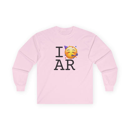 "I Celebrate Arkansas" Long Sleeve Shirt