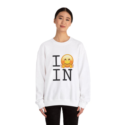 "I Hug Indiana" Sweatshirt