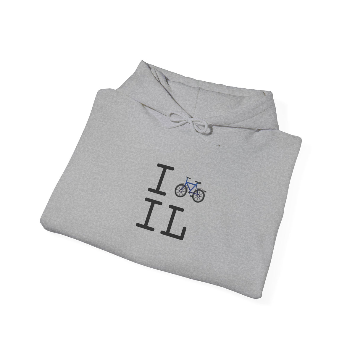 "I Bicycle Illinois" Hoodie