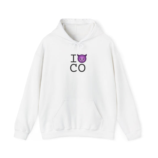 "I'm an Angry Devil about Colorado" Hoodie