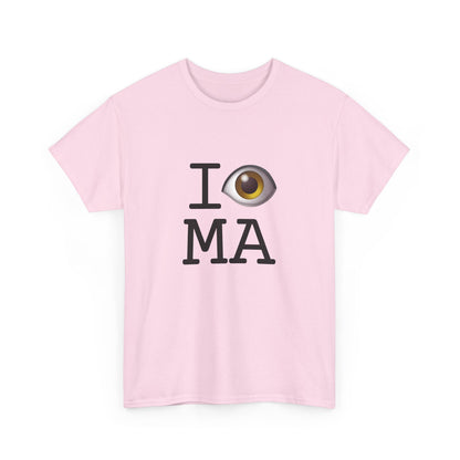 "I See (Eye) Massachusetts" Tee