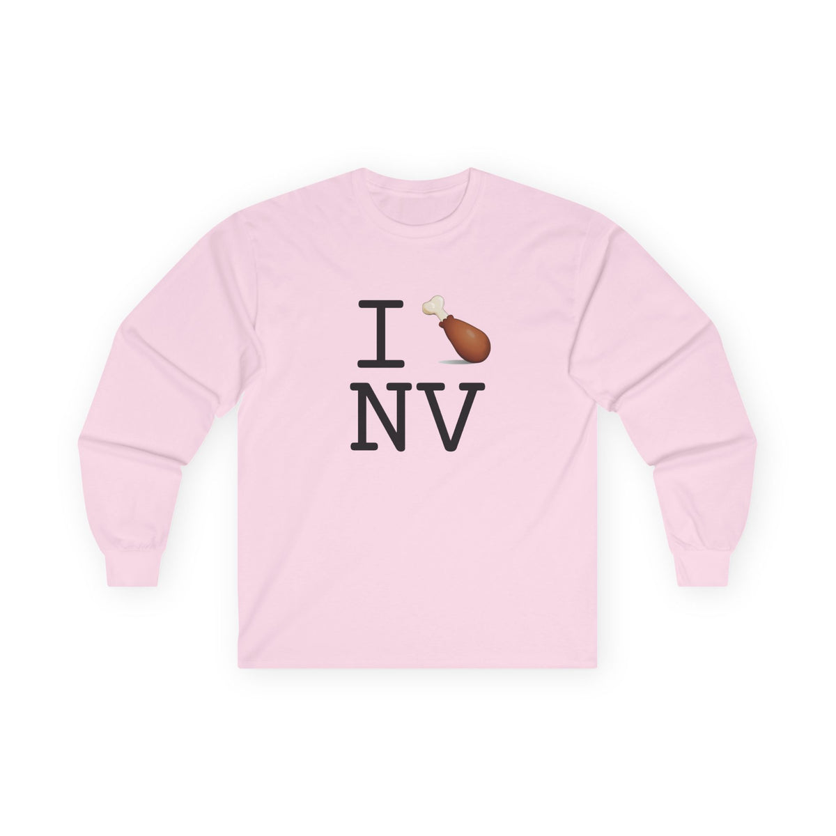 "I Chicken Drumstick Nevada" Long Sleeve Shirt