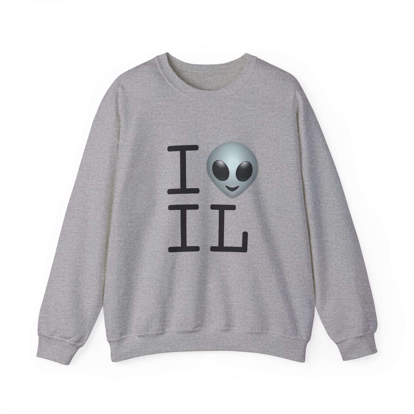 "I Feel Alien in Illinois" Sweatshirt