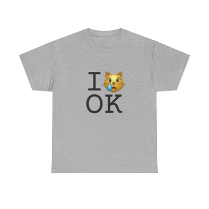 "I'm a Crying Cat about Oklahoma" Tee