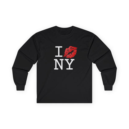 "I Kiss Mark New York" Long Sleeve Shirt