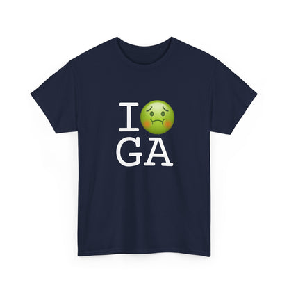 "I'm Nauseous about Georgia" Tee
