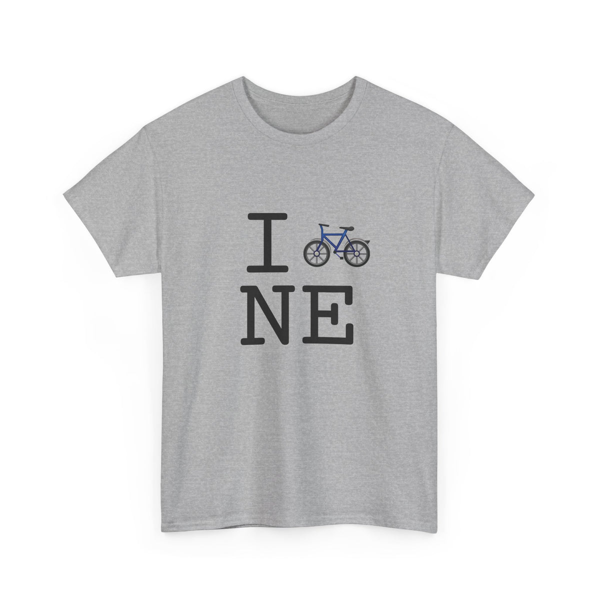 "I Bicycle Nebraska" Tee