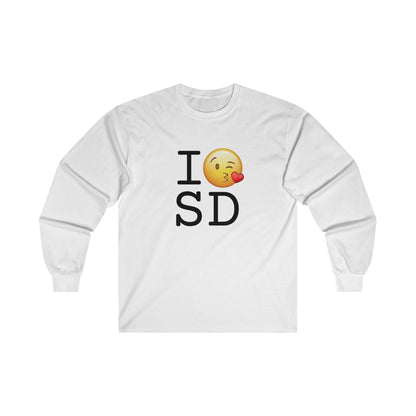 "I Blow a Kiss at South Dakota" Long Sleeve Shirt