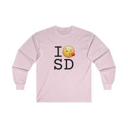 "I Blow a Kiss at South Dakota" Long Sleeve Shirt