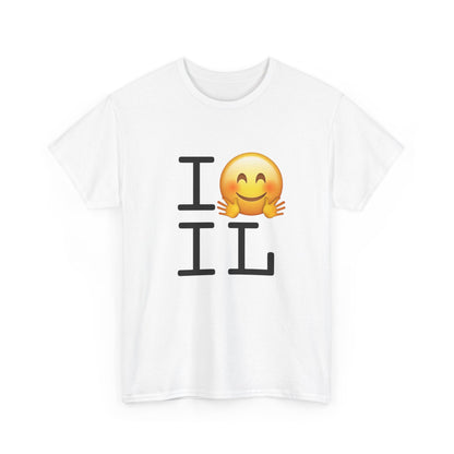 "I Hug Illinois" Tee