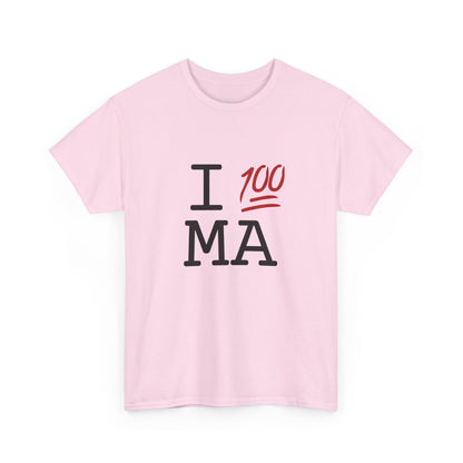 "I Keep it 100 in Massachusetts" Tee