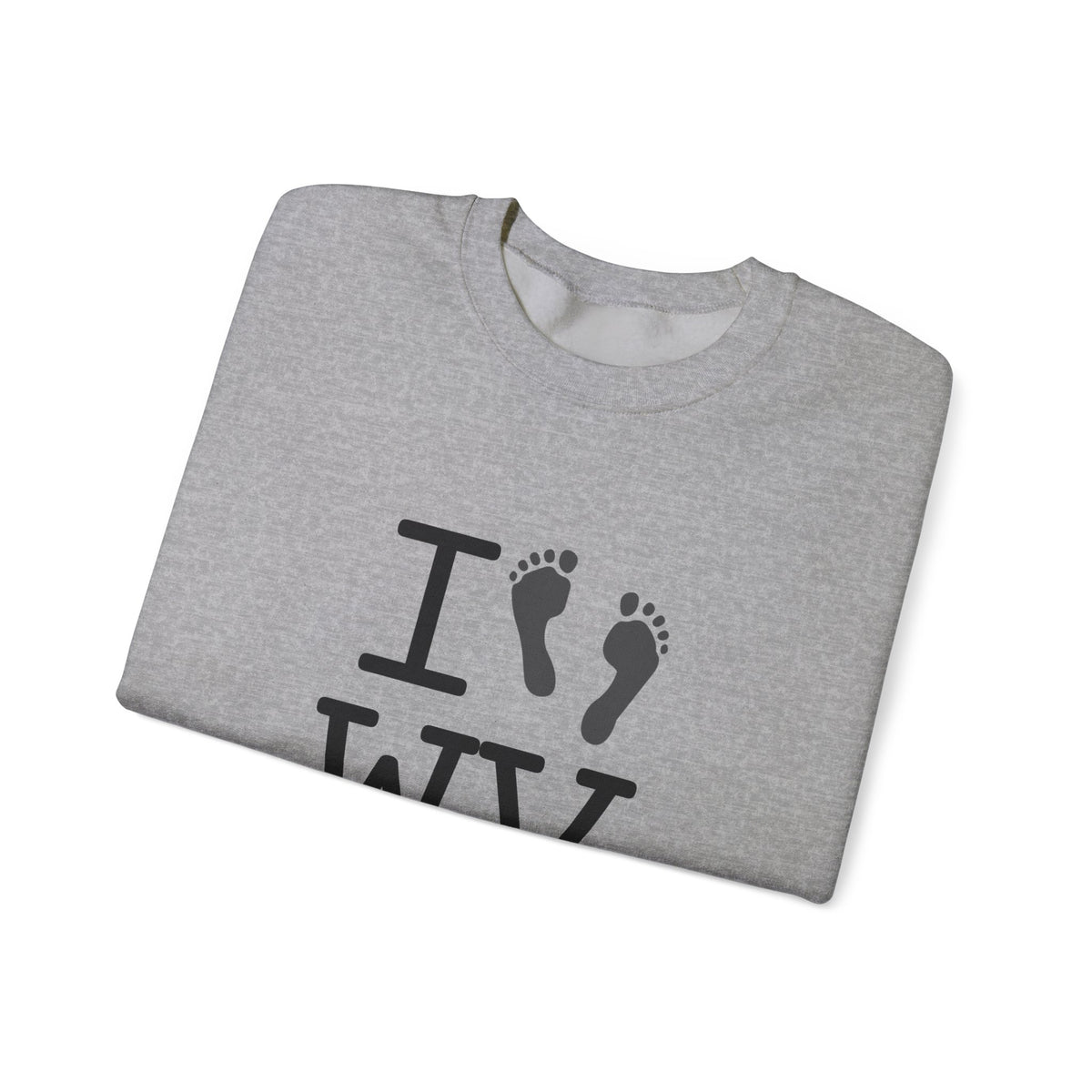 "I leave Footsteps in West Virginia" Sweatshirt