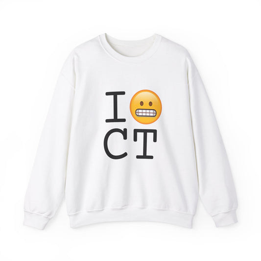 "I Grimace About Connecticut" Sweatshirt