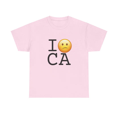 "I'm Confused by California" Tee