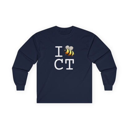 "I Bee in Connecticut" Long Sleeve Shirt
