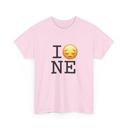 "I'm Depressed about Nebraska" Tee