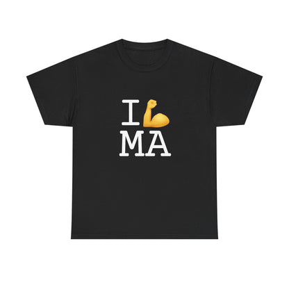 "I Flex in/on Massachusetts" Tee