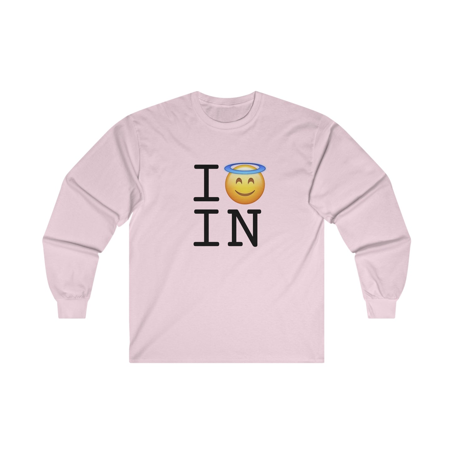 "I'm an Angel in Indiana" Long Sleeve Shirt