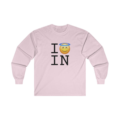 "I'm an Angel in Indiana" Long Sleeve Shirt