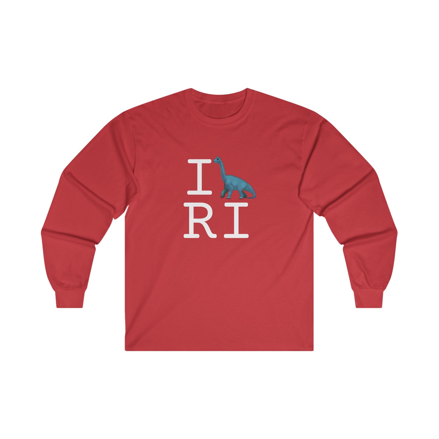 "I'm a Dinosaur in Rhode Island" Long Sleeve Shirt