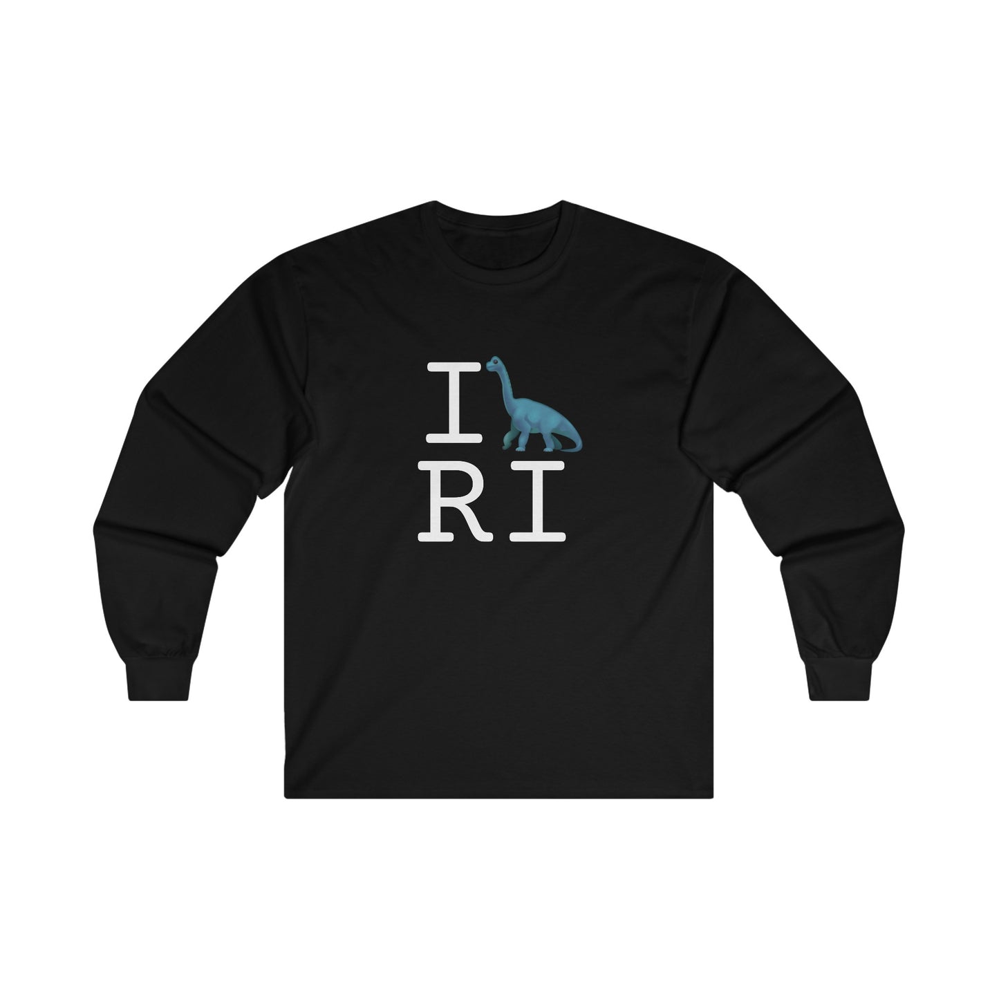 "I'm a Dinosaur in Rhode Island" Long Sleeve Shirt