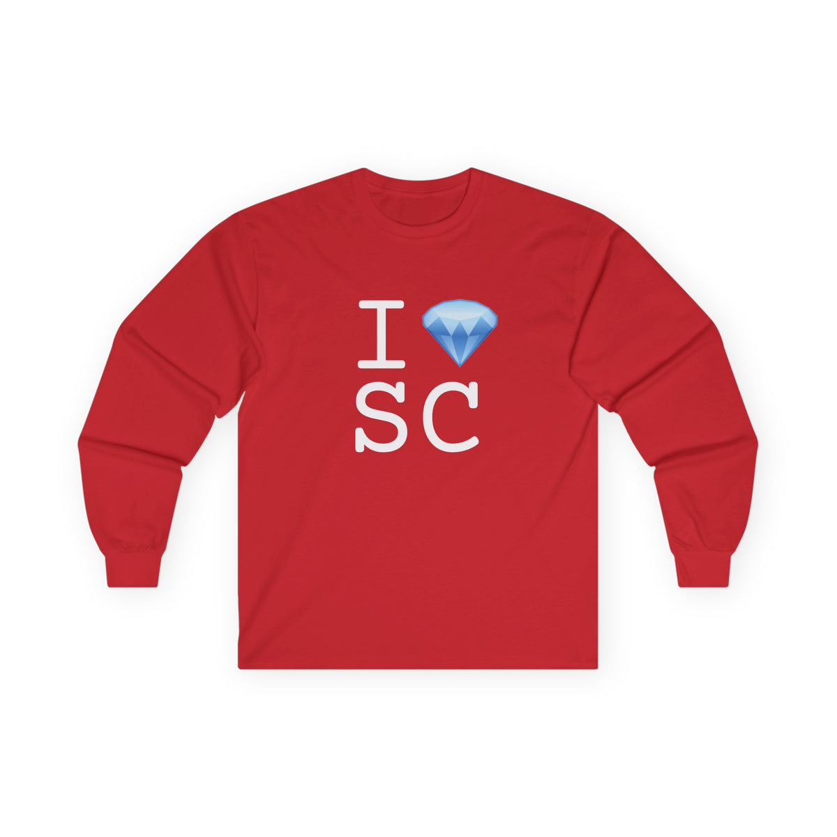 "I Diamond South Carolina" Long Sleeve Shirt